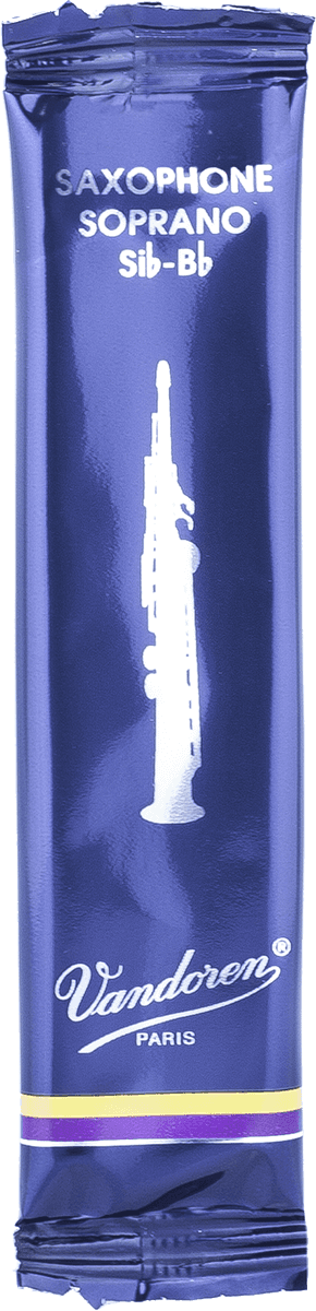 boite 10 anches saxophone soprano VANDOREN SIb TRADITION. SR 204 - force 4