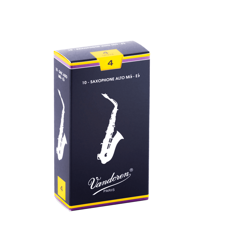 boite 10 anches saxophone alto VANDOREN MIb TRADITIONNELLE SR 214 - force 4