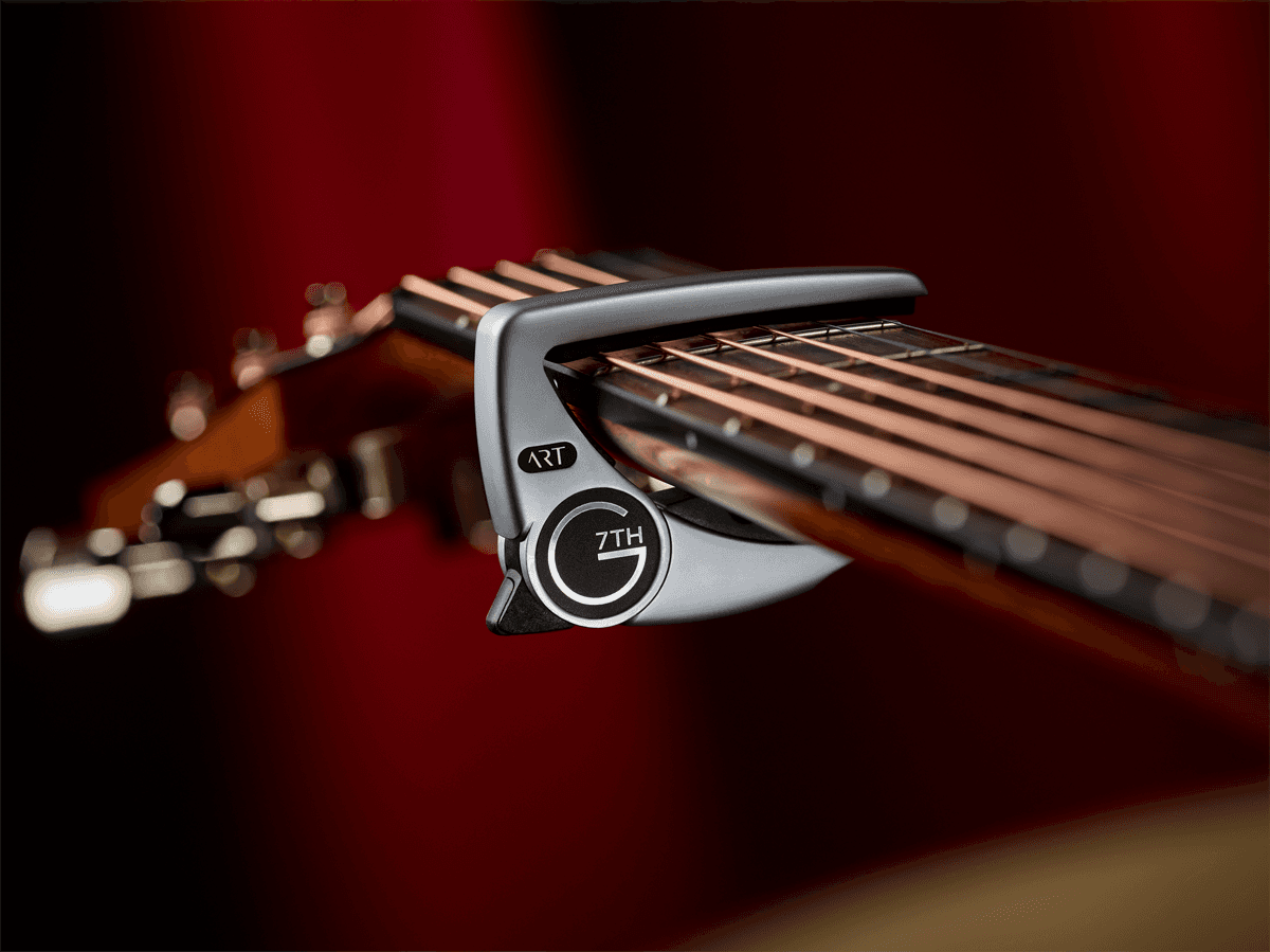 Capodastre guitare cordes acier Silver – G7TH Performance 3 C8010