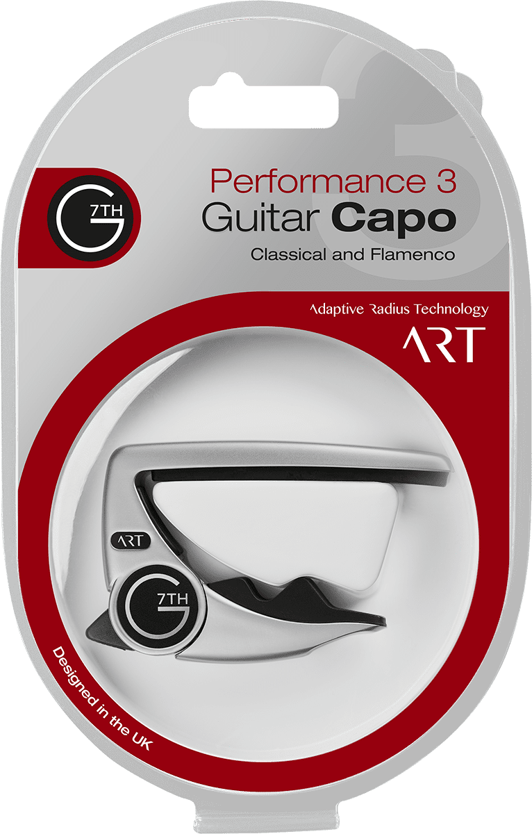 Capodastre Guitare Cordes Nylon – G7th Performance 3 Silver C83013