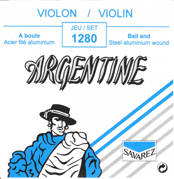 Jeu de cordes violon 4/4 Argentine 1280