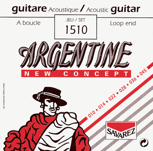 ARGENTINE 1510 Extra Light à boucle – Jeu de cordes guitare manouche