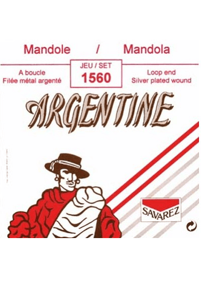 JEU DE CORDES MANDOLE ARGENTINE 1560 à boucle