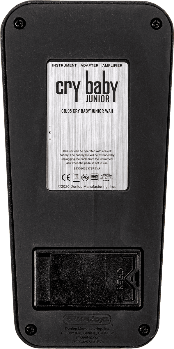Pédale Wah Standard – Cry Baby Junior DUNLOP CBJ95