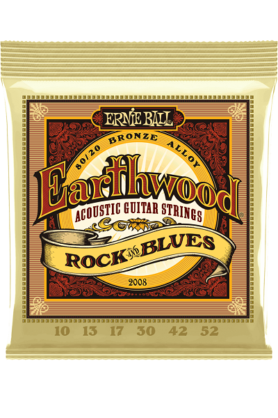 Jeu de cordes ERNIE BALL 2008 Earthwood Bronze – guitare acoustique – Rock'N Blues 10-52