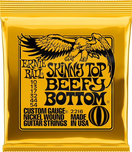 ERNIE BALL 2216 Skinny top beefy bottom - JEU CORDES GUITARE ELECTRIQUE 10-54