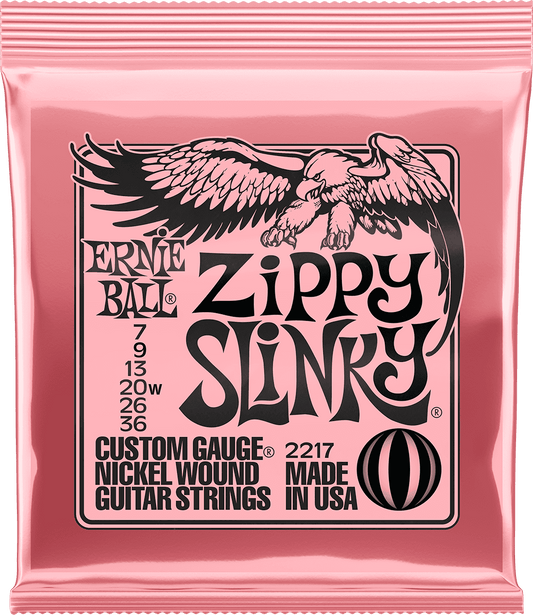 ERNIE BALL 2217 ZIPPY SLINKY - JEU DE CORDES GUITARE ELECTRIQUE 07-36