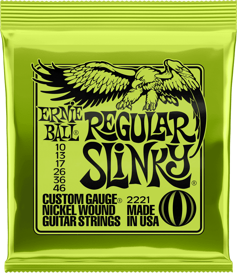 JEU DE CORDES GUITARE ELECTRIQUE ERNIE BALL 2221