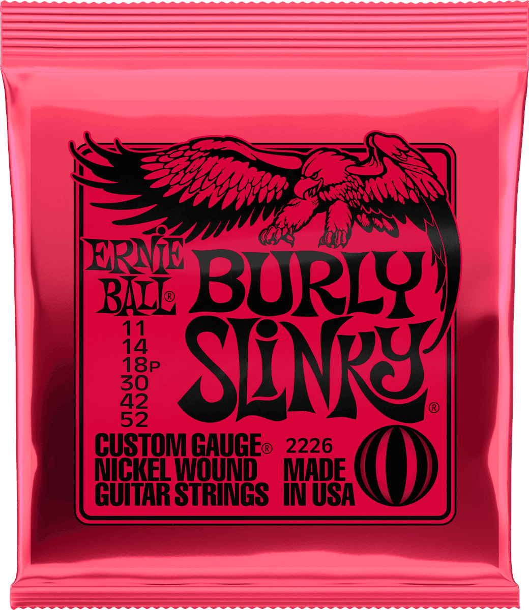 ERNIE BALL 2626 NOT EVEN SLINKY - JEU DE CORDES GUITARE ELECTRIQUE 12-56
