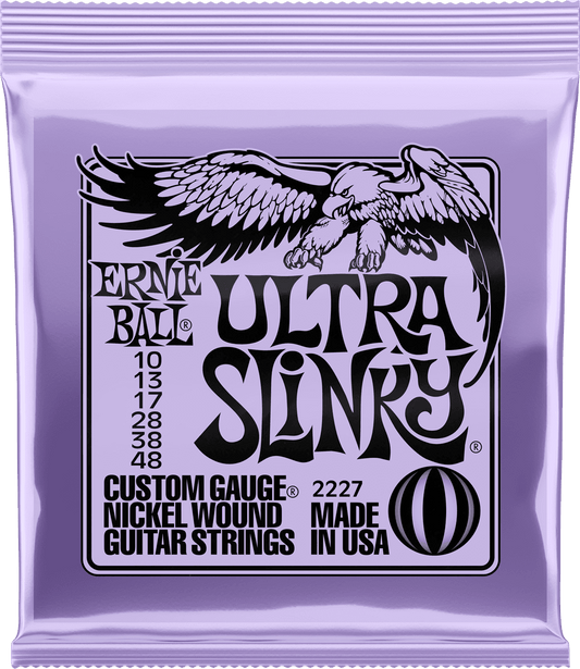 ERNIE BALL 2227 ULTRA SLINKY - JEU DE CORDES GUITARE ELECTRIQUE 10-48