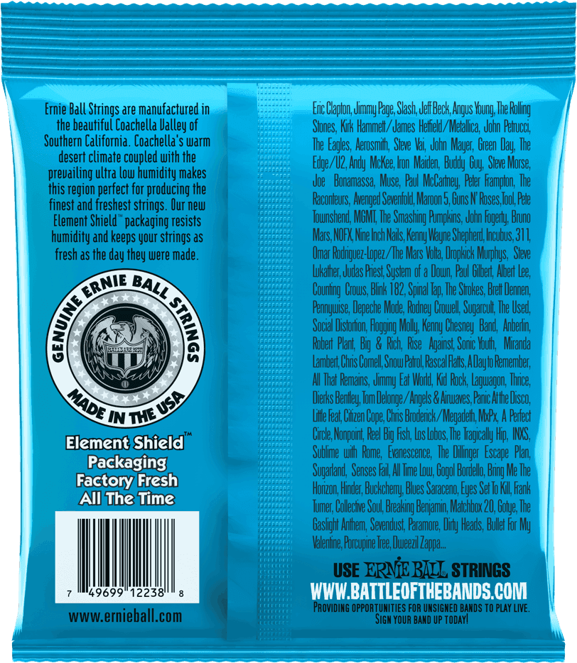 ERNIE BALL RPS 2238 Extra Slinky 8-38 – Jeu de cordes guitare électrique