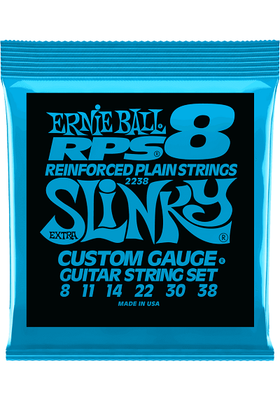 ERNIE BALL RPS 2238 Extra Slinky 8-38 – Jeu de cordes guitare électrique