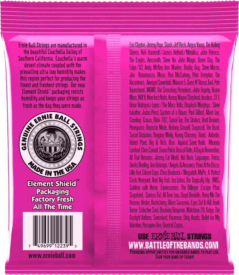 ERNIE BALL RPS 2239 Extra Slinky 9-42 – Jeu de cordes guitare électrique