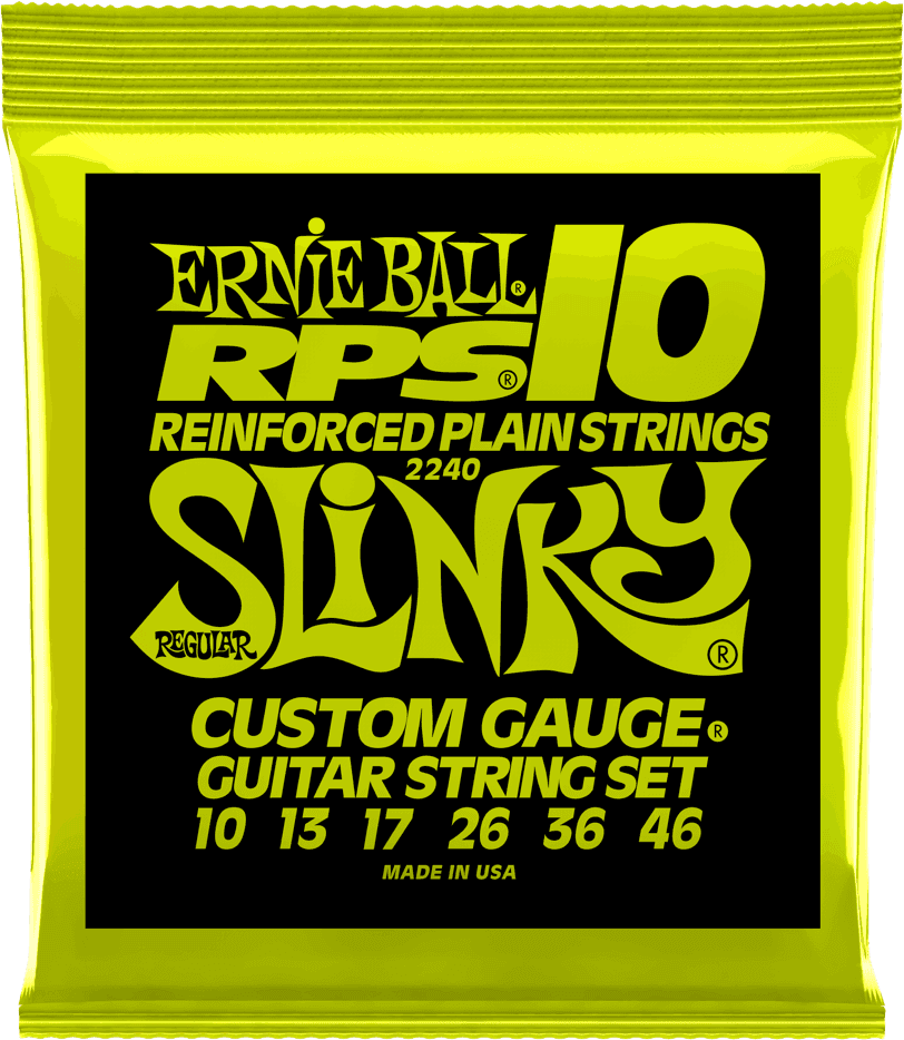 ERNIE BALL RPS 2240 Extra Slinky 10-46 – Jeu de cordes guitare électrique