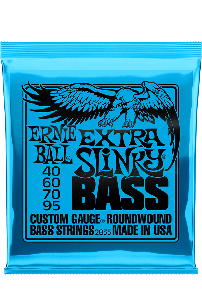 ERNIE BALL 2835 Extra Slinky 40-60-70-95 – Jeu de cordes basse