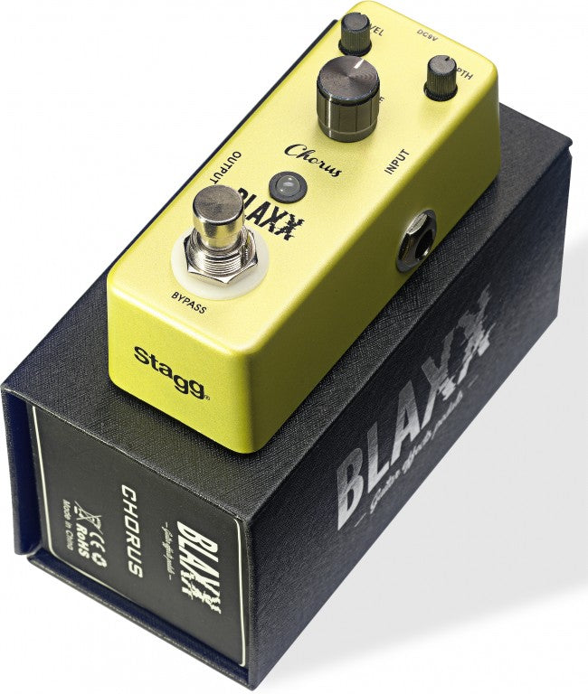 PÉDALE DE CHORUS BLAXX POUR GUITARE ÉLECTRIQUE