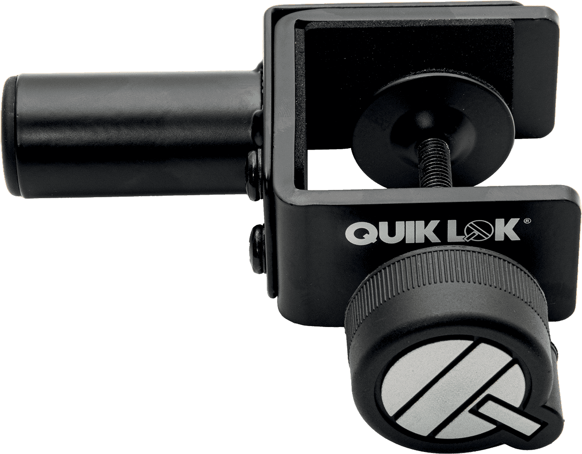 QUIK LOK CLAMP001 – Adaptateur accessoires QLX pour stand clavier (noir)