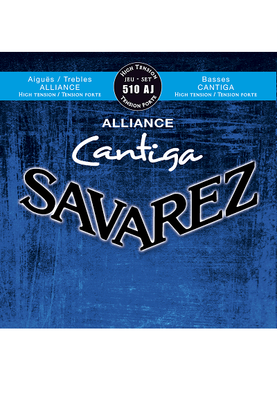 SAVAREZ 510AJ Cantiga Bleu Tirant Fort – Jeu de cordes guitare classique