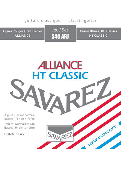 SAVAREZ 540ARJ Alliance HT Classic Tirant Mixte – Jeu de cordes guitare classique