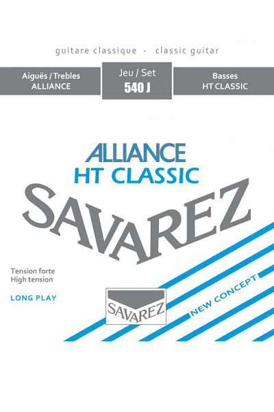 SAVAREZ 540J Alliance HT Classic Tirant Fort – Jeu de cordes guitare classique