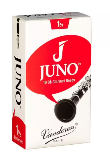 boite 10 anches CLARINETTE SIb VANDOREN JUNO JCR0115 FORCE 1.5