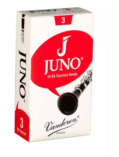 boite 10 anches CLARINETTE SIb VANDOREN JUNO JCR013 FORCE 3