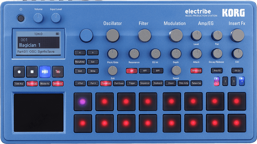 Synthé & séquenceur Korg Electribe 2 BL