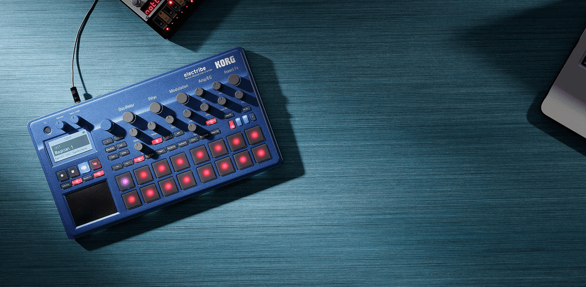 Synthé & séquenceur Korg Electribe 2 BL