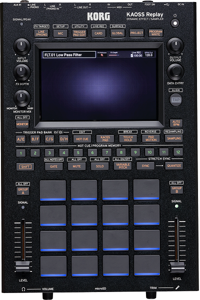 Contrôleur d’effet Korg Kaoss Replay