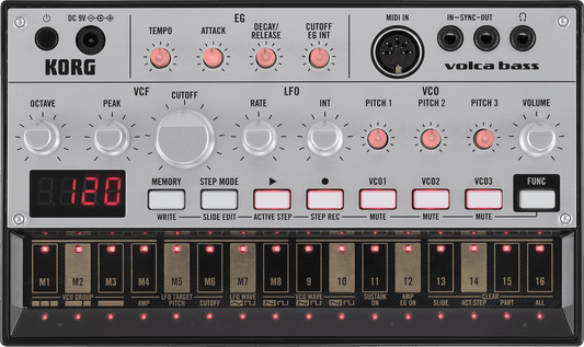 SYNTHE BASSE ANALOGIQUE KORG VOLCA-BASS