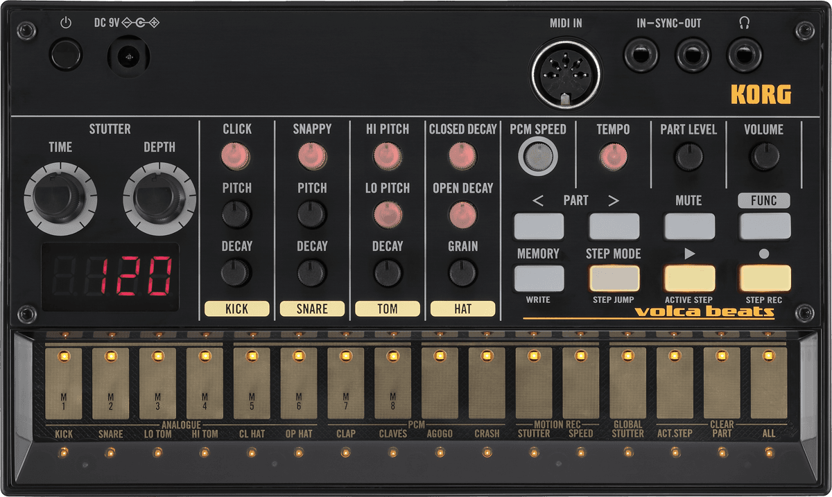 BOITE A RYTHMES ANALOGIQUE KORG VOLCA-BEATS
