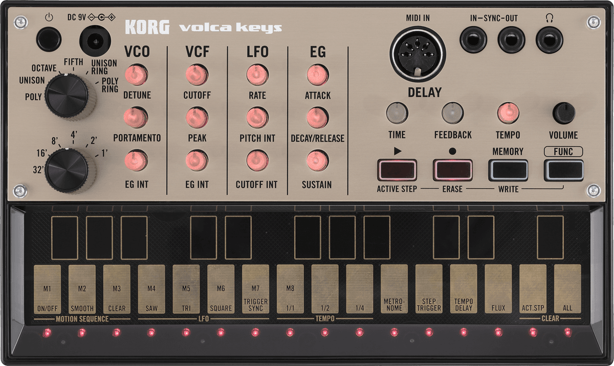 SYNTHE ANALOGIQUE KORG VOLCA-KEYS