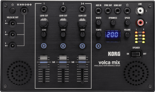 MIXER ET ALIMENTATION POUR 3 VOLCA KORG VOLCA-MIX