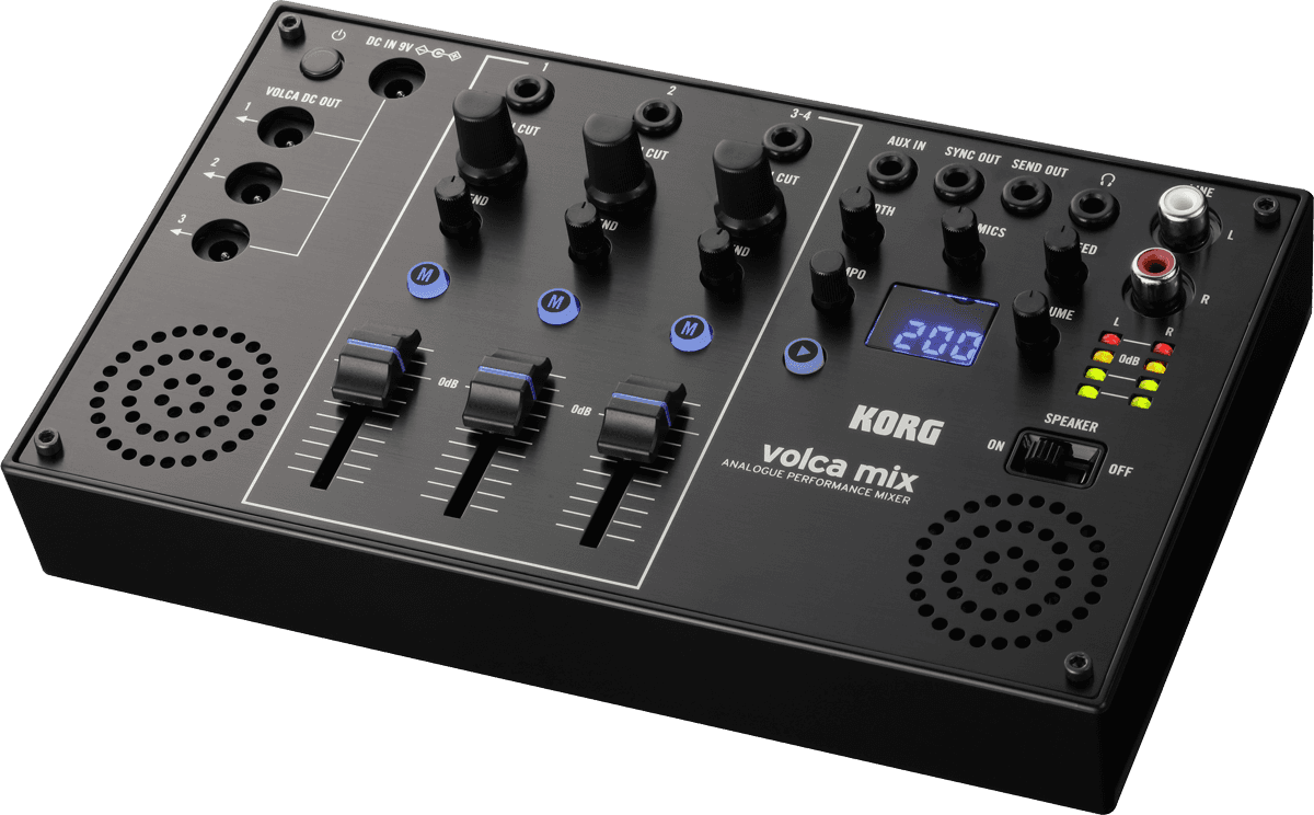 MIXER ET ALIMENTATION POUR 3 VOLCA KORG VOLCA-MIX