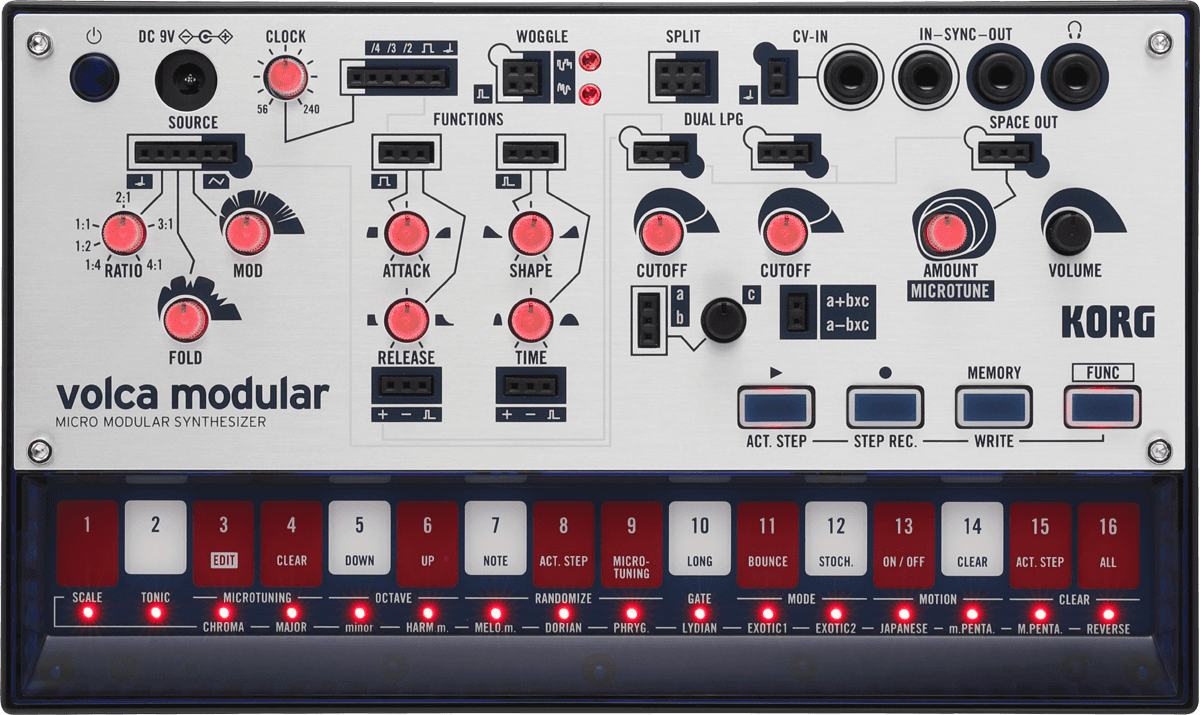 SYNTHE SEMI MODULAIRE KORG VOLCA-MODULAR