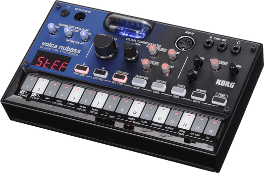 SYNTHE BASSE ANALOGIQUE AVEC LAMPE NUTUBE KORG VOLCA-NUBASS
