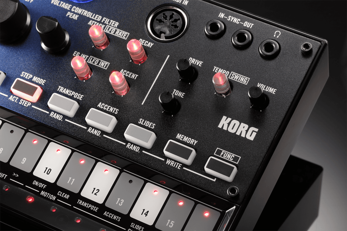 SYNTHE BASSE ANALOGIQUE AVEC LAMPE NUTUBE KORG VOLCA-NUBASS