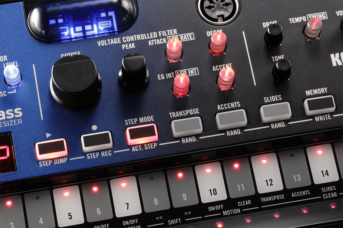 SYNTHE BASSE ANALOGIQUE AVEC LAMPE NUTUBE KORG VOLCA-NUBASS