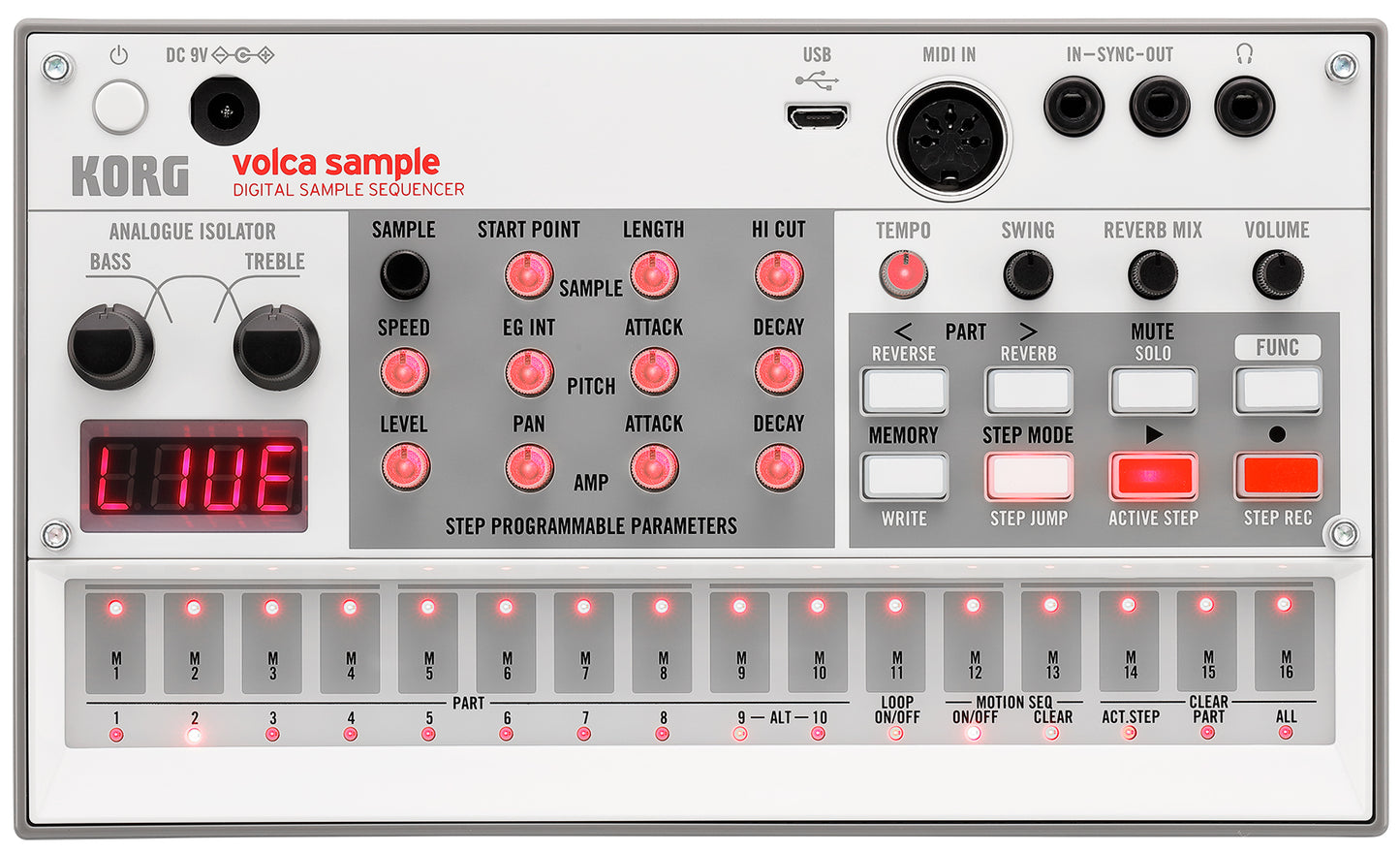 SEQUENCEUR DE SAMPLES KORG VOLCA-SAMPLE2