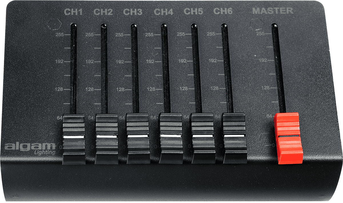 Contrôleur DMX 6 Canaux – ALGAM LIGHTING DMX6-PLUS