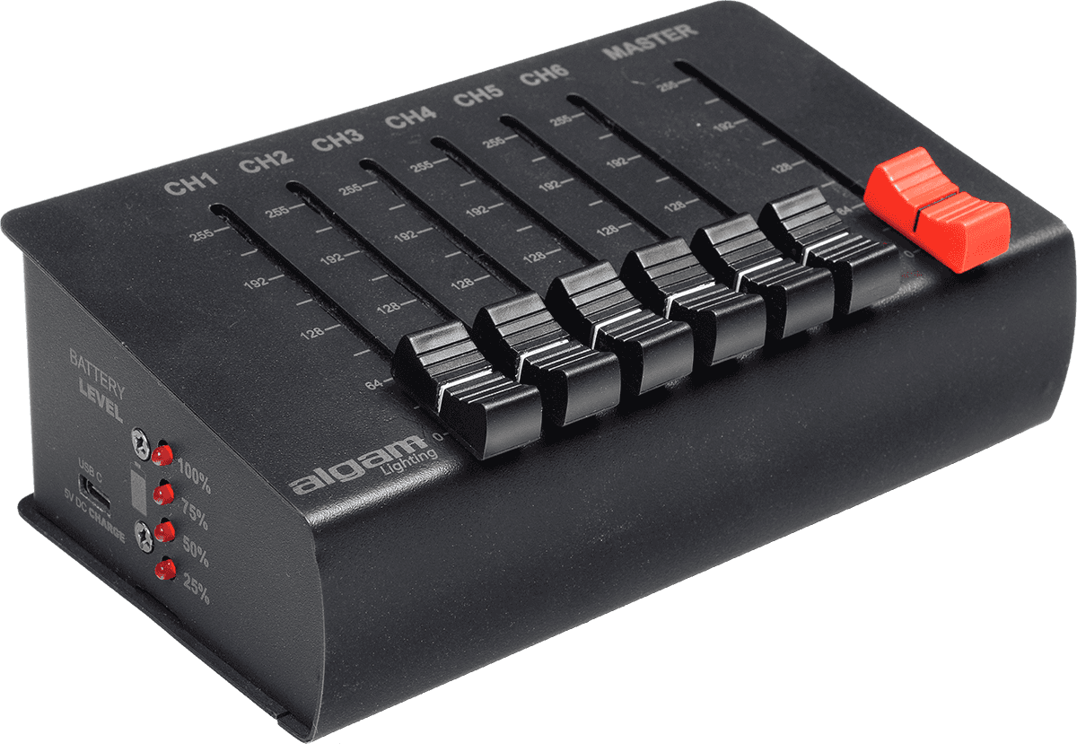Contrôleur DMX 6 Canaux – ALGAM LIGHTING DMX6-PLUS