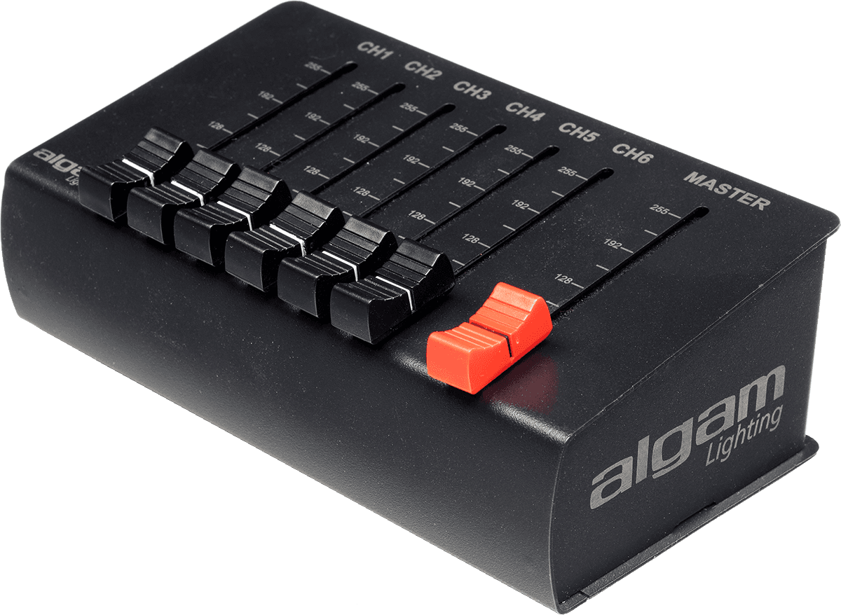 Contrôleur DMX 6 Canaux – ALGAM LIGHTING DMX6-PLUS