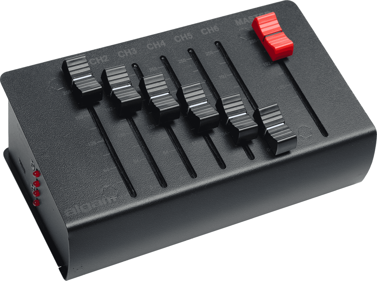 Contrôleur DMX 6 Canaux – ALGAM LIGHTING DMX6-PLUS