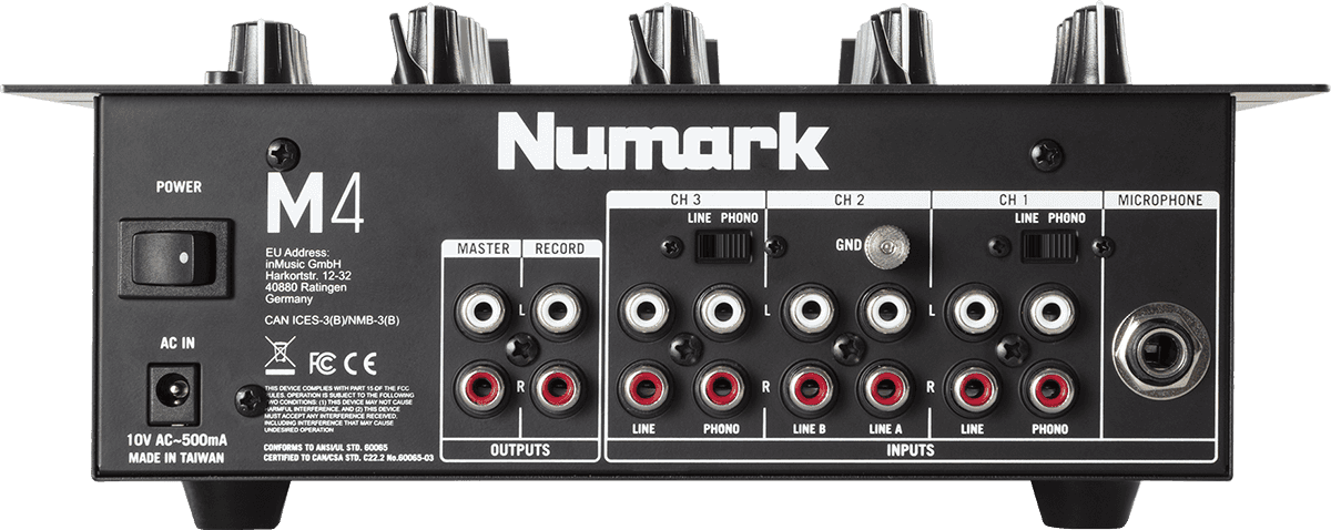NUMARK M4 – Table de mixage DJ 3 voies