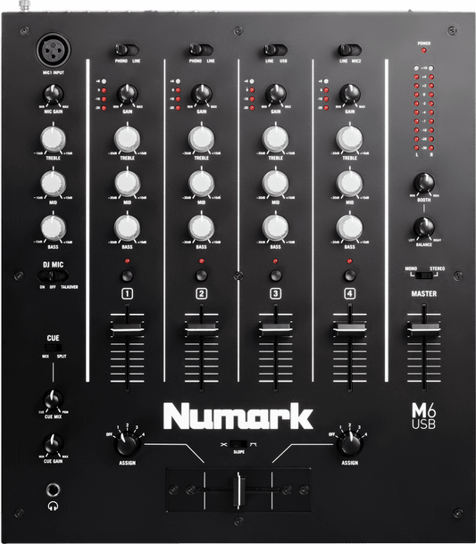 NUMARK M6 USB – Table de mixage DJ 4 voies USB
