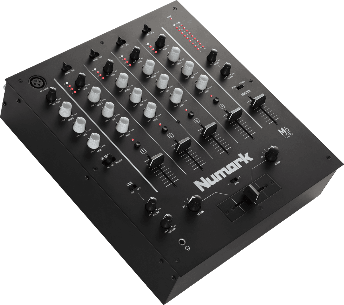NUMARK M6 USB – Table de mixage DJ 4 voies USB