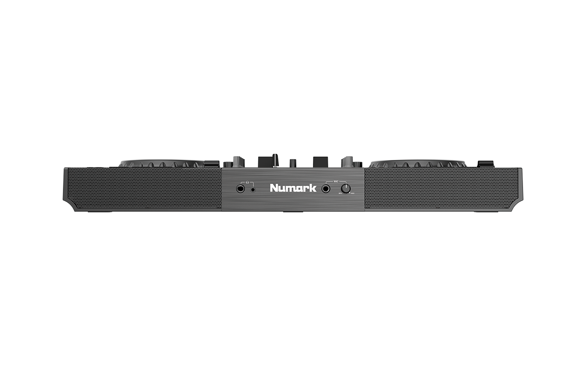 Numark Mixstream Pro Go – Contrôleur DJ autonome 2 voies avec WiFi, enceintes intégrées et batterie