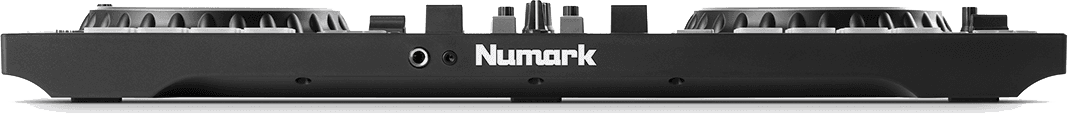 Numark Mixtrack Platinum FX – Contrôleur DJ 4 voies avec carte son, 16 pads et écrans intégrés