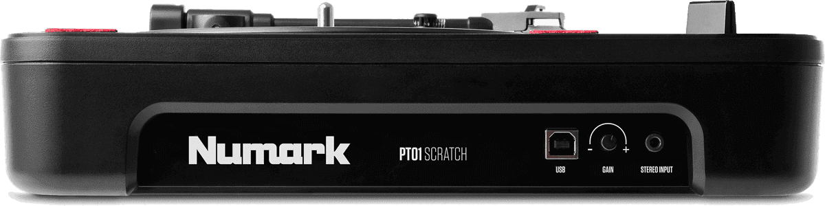 NUMARK PT01 Scratch – Platine vinyle portable USB avec haut-parleur et Switch Scratch