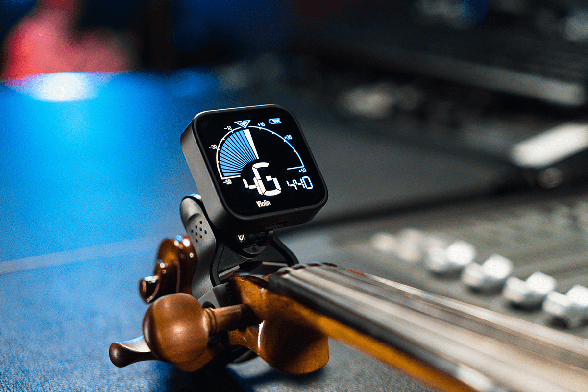 ACCORDEUR METRONOME A PINCE Pour Violon - batterie rechargeable CHERUB WMT 565V